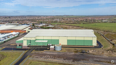 Saxby Rd, Melton Mowbray, LEC - aerial  map view - Image1