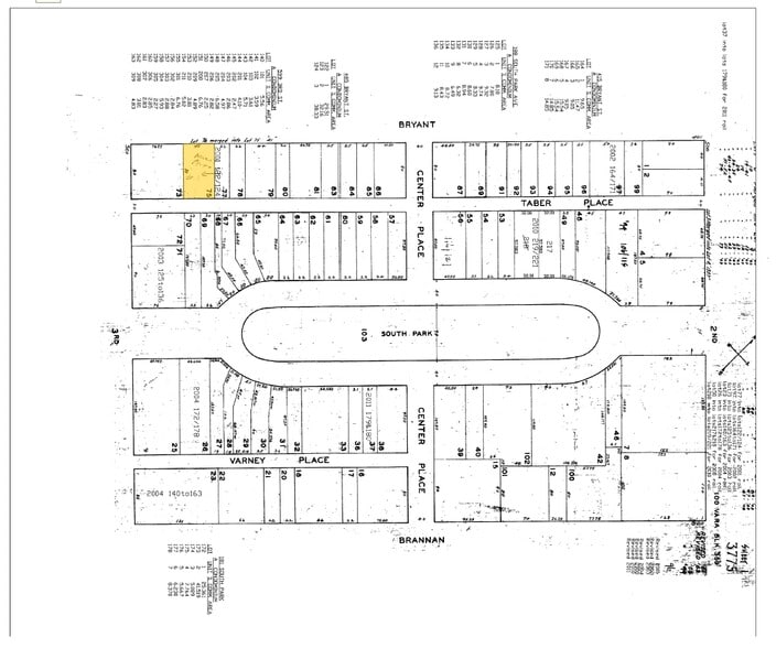 487 Bryant St, San Francisco, CA for lease - Plat Map - Image 2 of 6