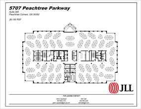 5707 Peachtree Pky, Peachtree Corners, GA for lease Floor Plan- Image 1 of 9