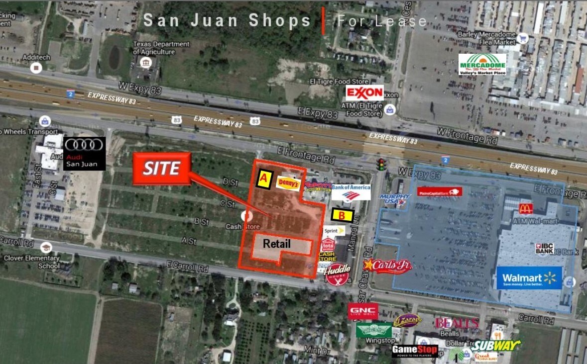 1500 E Expressway 83, San Juan, TX 78589 San Juan ShopsPad Site A