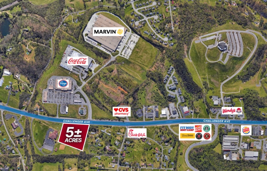 4004 Challenger Ave, Roanoke, VA for sale - Building Photo - Image 2 of 5