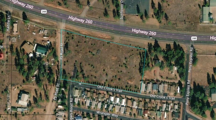 2205 State Route 260, Overgaard, AZ for sale Aerial- Image 1 of 1