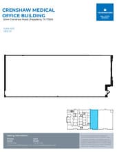5040 Crenshaw Rd, Pasadena, TX for lease Floor Plan- Image 1 of 1