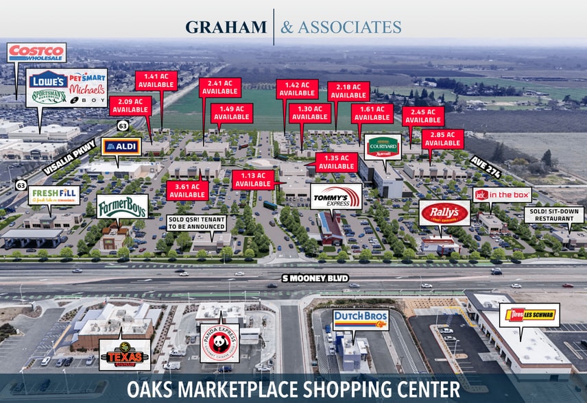 Visalia & Mooney, Visalia, CA for sale - Building Photo - Image 1 of 2