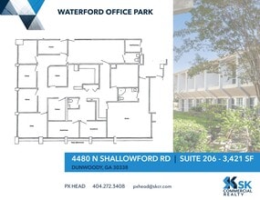 4480 N Shallowford Rd, Dunwoody, GA for lease Site Plan- Image 1 of 1