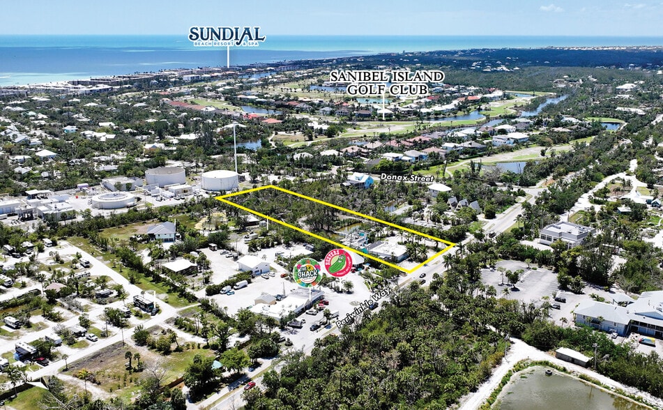 1223 Periwinkle Way, Sanibel, FL for sale - Aerial - Image 2 of 5