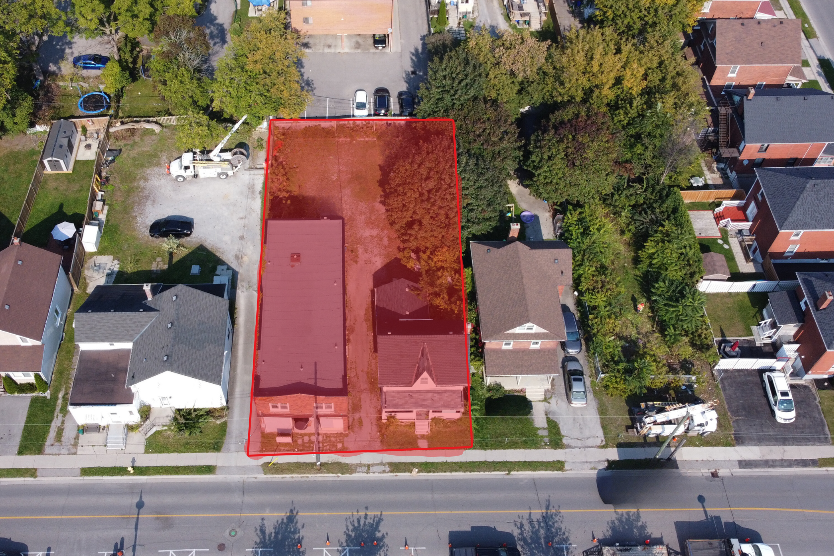 154-156 William St E, Oshawa, ON for sale Aerial- Image 1 of 11