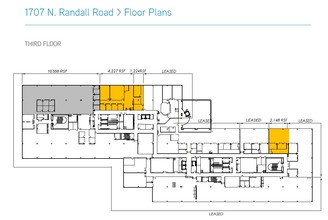 1707 N Randall Rd, Elgin, IL for lease Floor Plan- Image 1 of 2