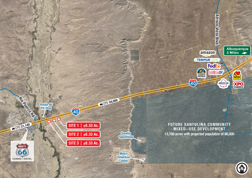 I-40 and Rio Puerco portfolio of 2 properties for sale on LoopNet.com - Building Photo - Image 1 of 4