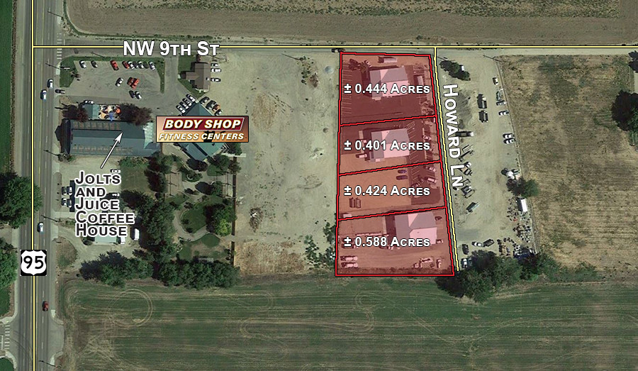 825 Howard Ln, Fruitland, ID for sale Aerial- Image 1 of 1