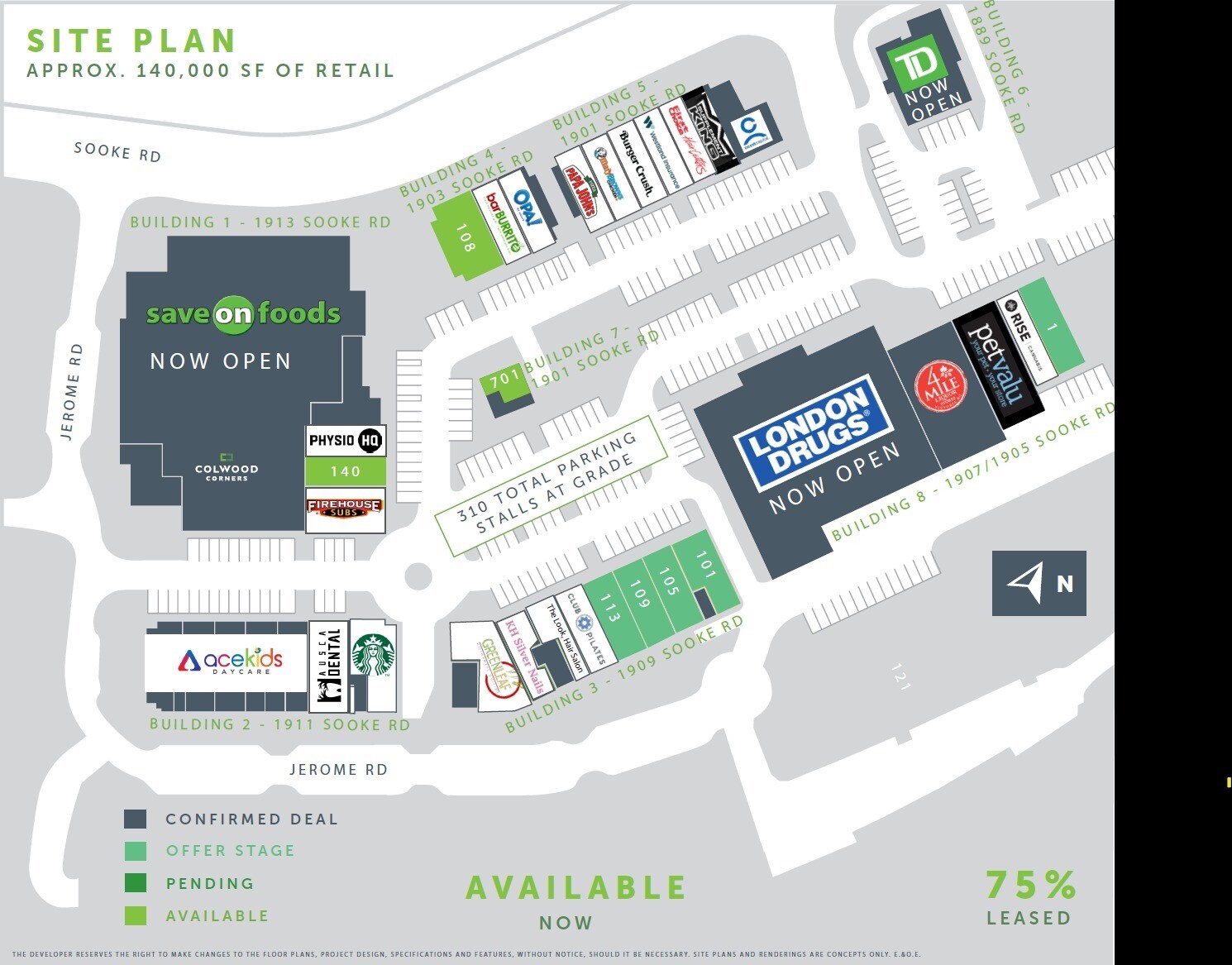 1905-1907 Sooke Rd, Victoria, BC for lease Floor Plan- Image 1 of 1