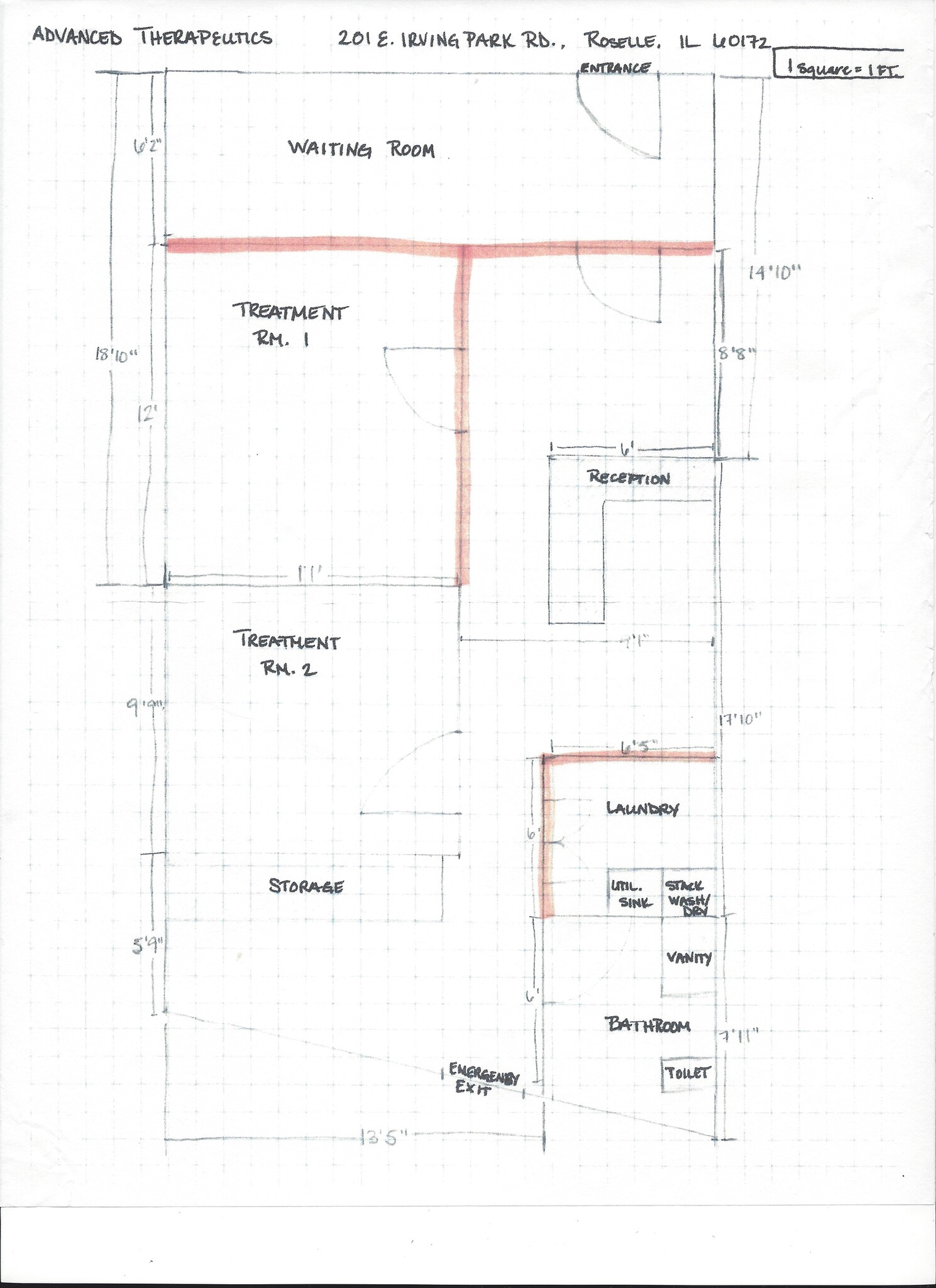 201-211 Irving Park Rd, Roselle, IL for sale Floor Plan- Image 1 of 1