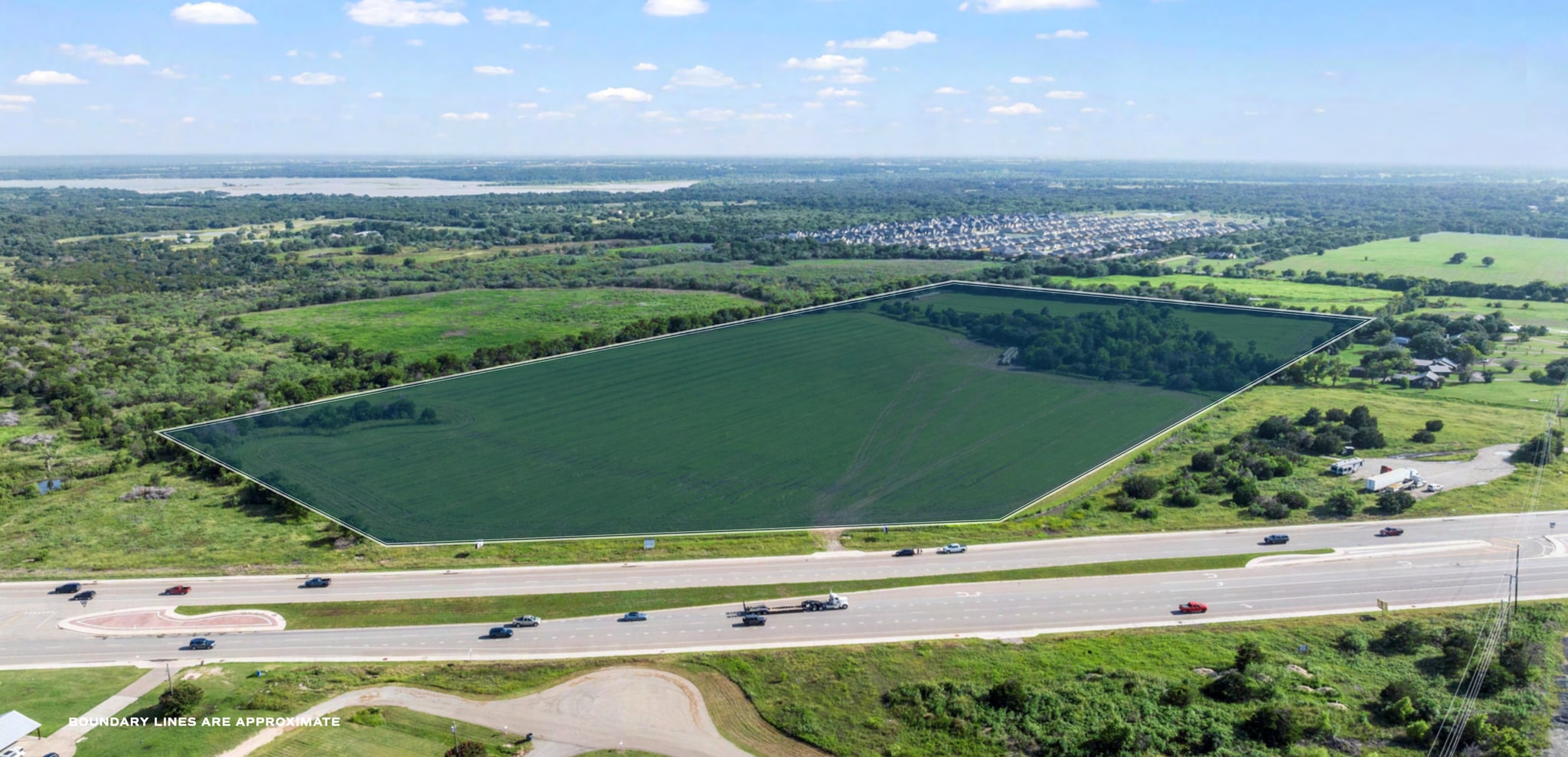 - China Spring Rd, China Spring, TX for sale Aerial- Image 1 of 3