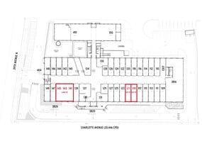 3814 Charlotte Ave, Nashville, TN for lease Site Plan- Image 1 of 1