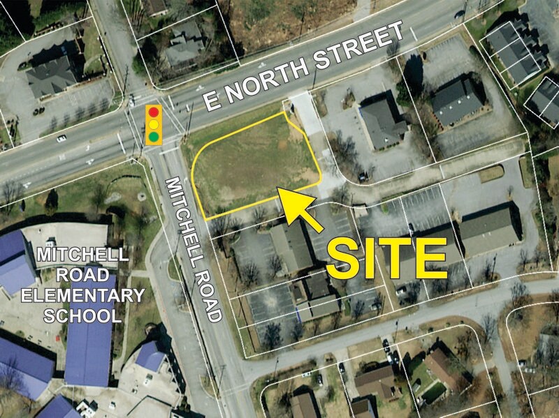 E North St & Mitchell Rd, Greenville, SC for sale Building Photo- Image 1 of 1