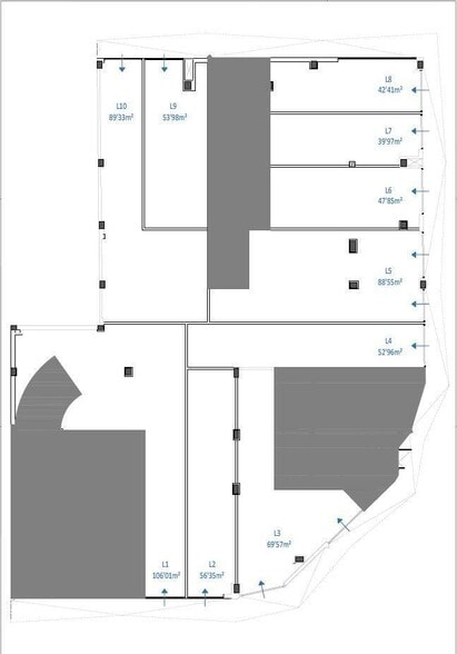 Retail in Alzira for lease - Floor Plan - Image 2 of 2