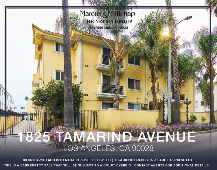 1825 N Tamarind Ave, Los Angeles, CA for sale - Building Photo - Image 1 of 12