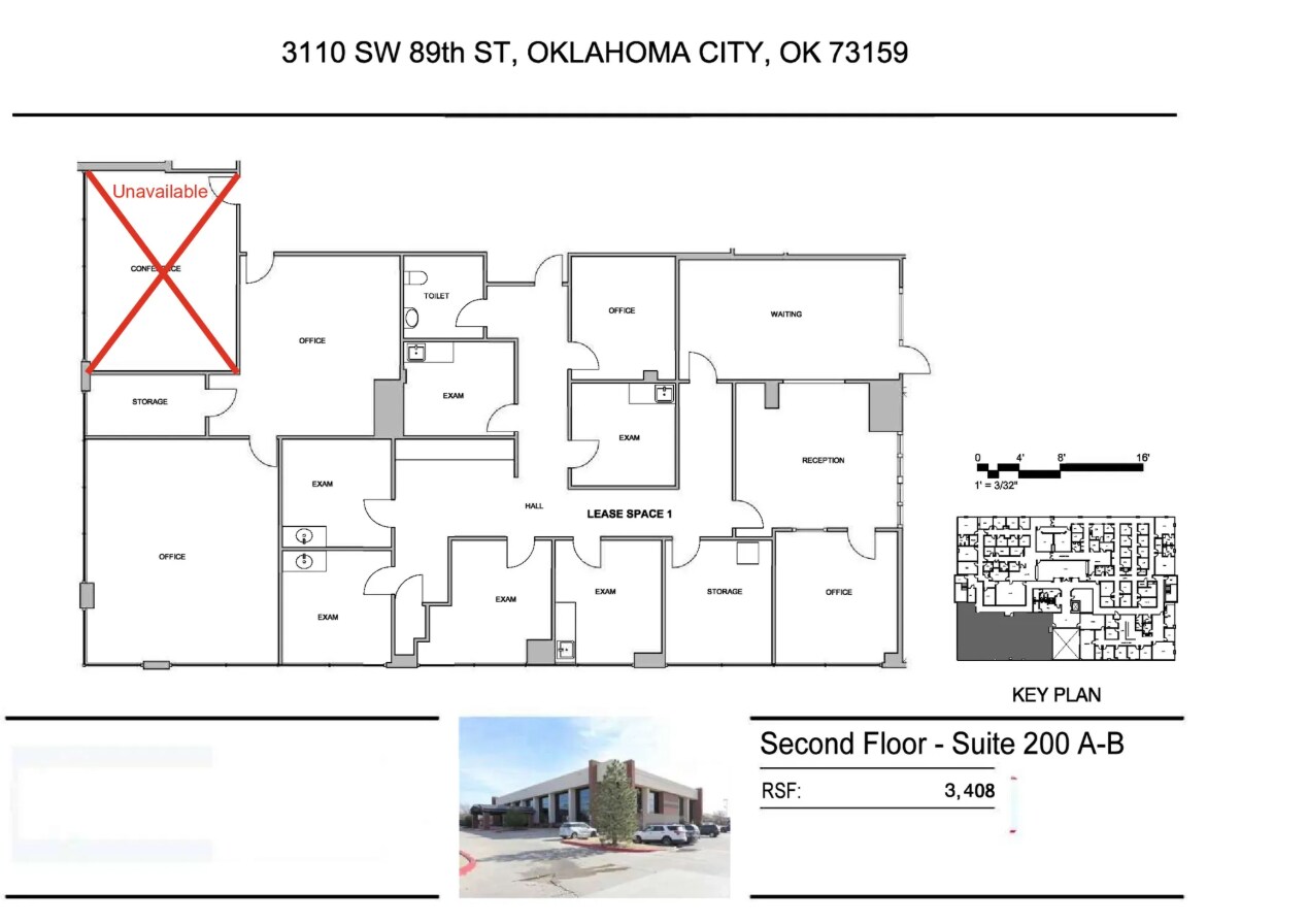 3110 SW 89th St, Oklahoma City, OK for lease Floor Plan- Image 1 of 1
