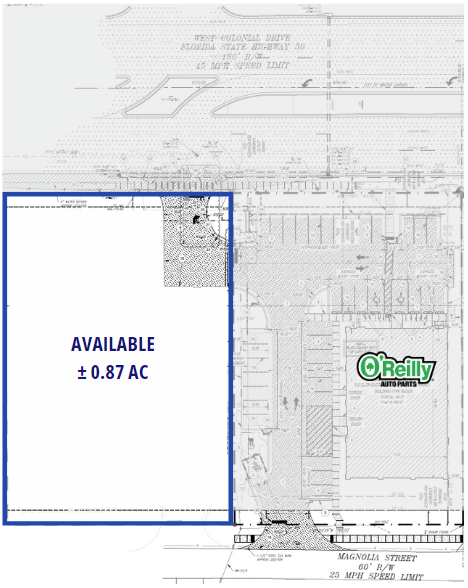 13150 W Colonial Dr, Winter Garden, FL for lease - Site Plan - Image 3 of 3