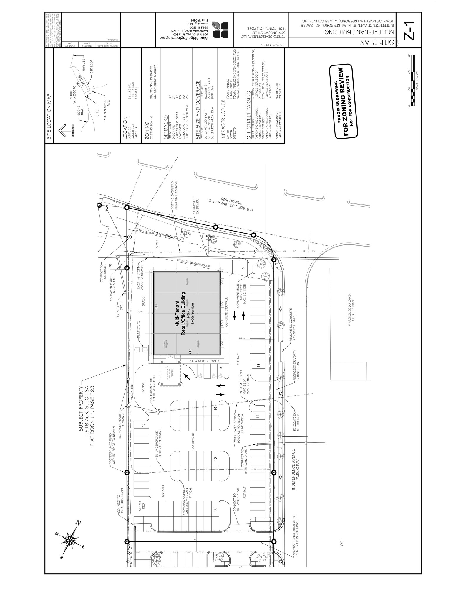 1103 D St, North Wilkesboro, NC 28659 - Office/Retail for Lease | LoopNet