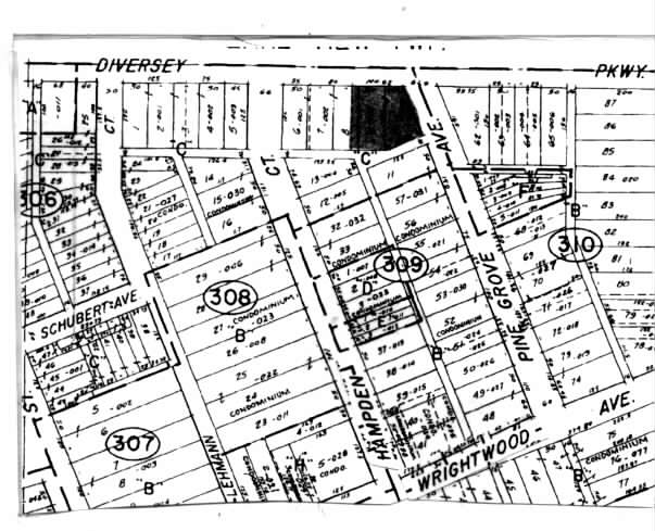 2756 N Pine Grove Ave, Chicago, IL for sale - Plat Map - Image 1 of 1