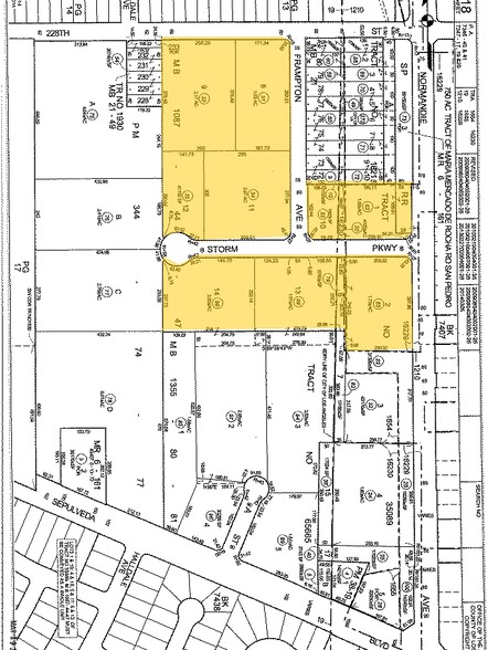 1301 Storm Pky, Torrance, CA for lease - Plat Map - Image 3 of 3