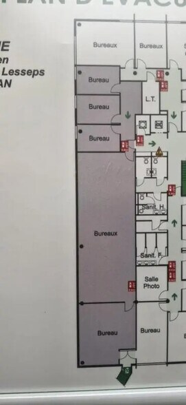 Office in Canéjan for lease - Floor Plan - Image 3 of 4