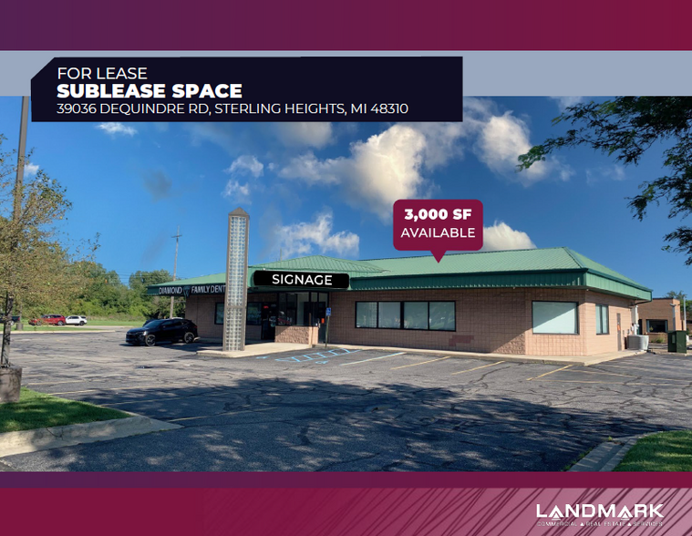 39036 Dequindre Rd, Sterling Heights, MI for lease - Building Photo - Image 1 of 3