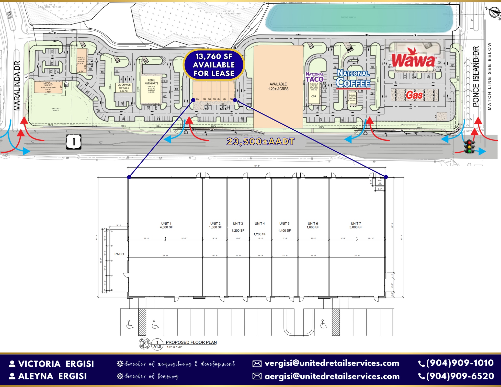 4000 US 1 N, Saint Augustine, FL for lease Site Plan- Image 1 of 2