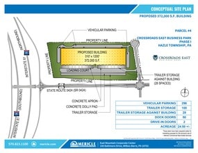 Route 424 and I-81, Hazle Township, PA for lease Site Plan- Image 2 of 2