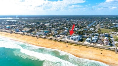 701 N Ocean Shore Blvd, Flagler Beach, FL - AERIAL map view - Image1