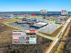 4901 N Kickapoo Ave, Shawnee, OK - AERIAL  map view