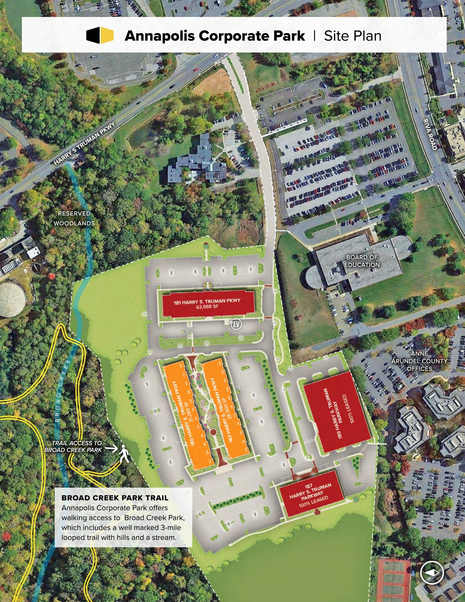 181 Harry S Truman Pky, Annapolis, MD for lease Site Plan- Image 1 of 2