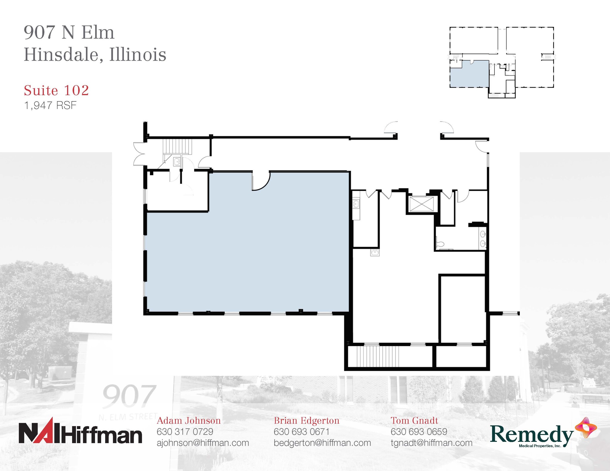 12 Salt Creek Ln, Hinsdale, IL for lease Floor Plan- Image 1 of 1