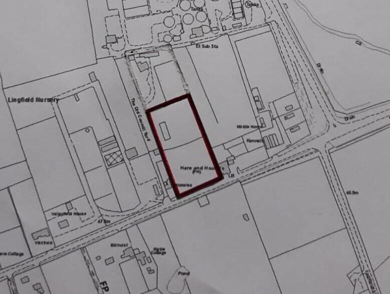 Lingfield Common Rd, Lingfield for sale - Site Plan - Image 1 of 1