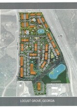 Price Drive, Locust Grove, GA - AERIAL  map view