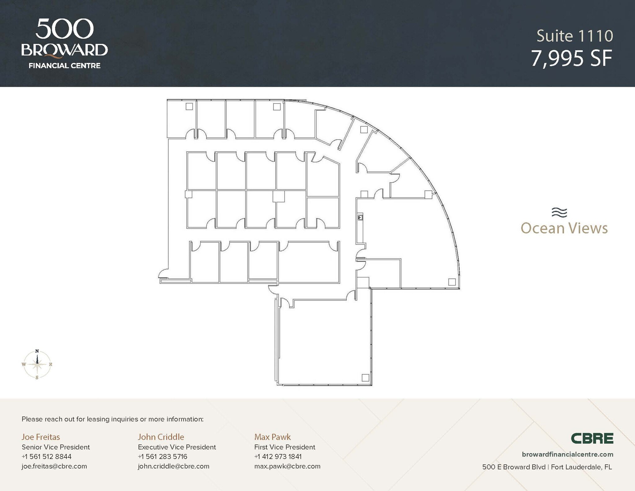 500 E Broward Blvd, Fort Lauderdale, FL for lease Interior Photo- Image 1 of 1
