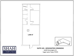 16305 Kensington Dr, Sugar Land, TX for lease Floor Plan- Image 1 of 1