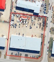7607 Edgar Industrial Dr, Red Deer, AB - AERIAL  map view