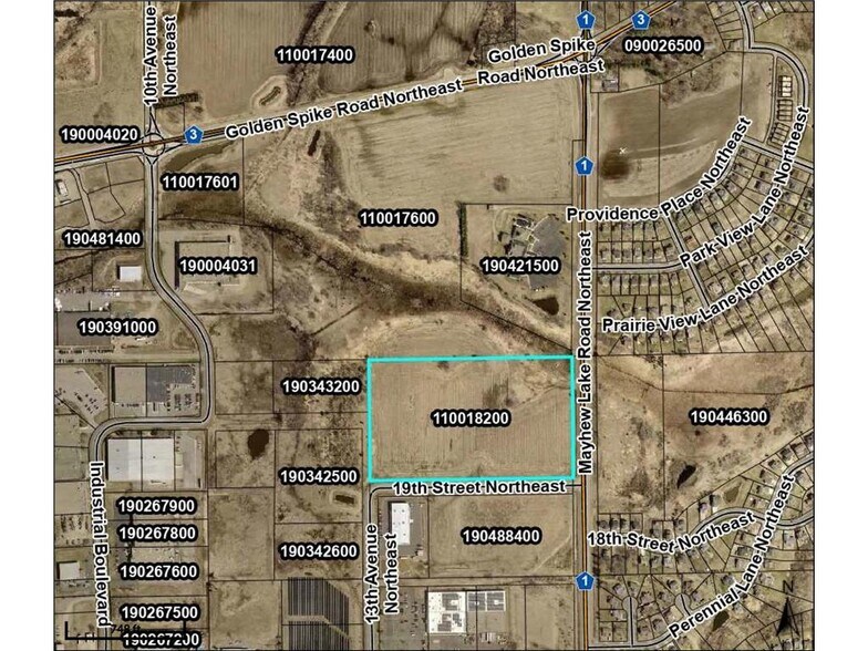 xxx Lot 3, Sauk Rapids, MN for sale - Aerial - Image 3 of 3