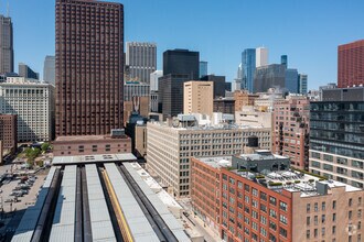 601 S LaSalle St, Chicago, IL - aerial  map view