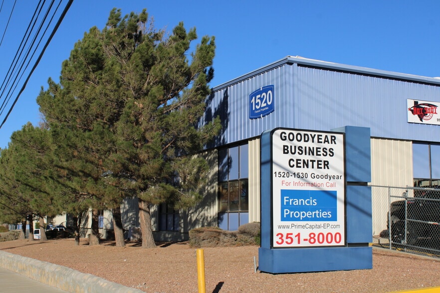 1520 Goodyear Dr, El Paso, TX for lease - Building Photo - Image 1 of 5