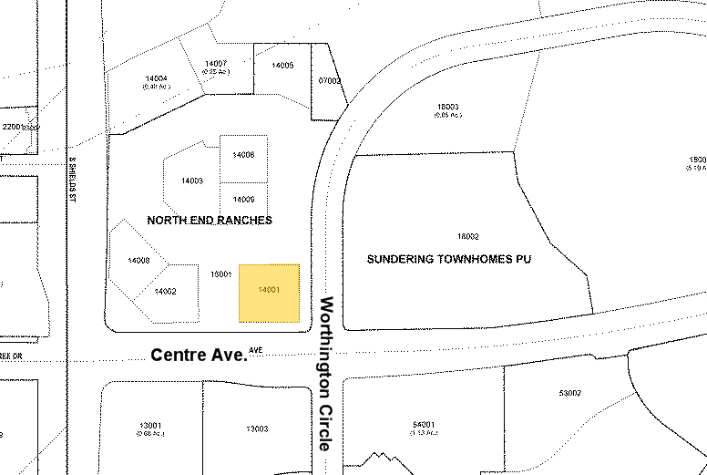 1000 Centre Ave, Fort Collins, CO for lease - Plat Map - Image 2 of 4