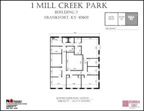 1 Mill Creek Park, Frankfort, KY for lease Floor Plan- Image 2 of 2