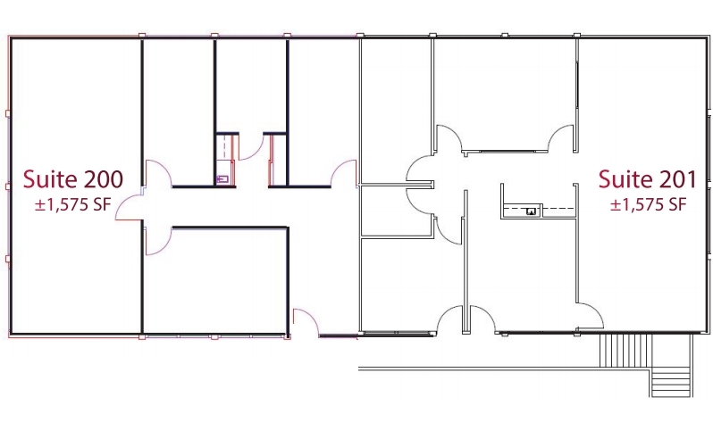 140-144 Mayhew Way, Pleasant Hill, CA for lease Floor Plan- Image 1 of 1