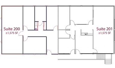 140-144 Mayhew Way, Pleasant Hill, CA for lease Floor Plan- Image 1 of 1