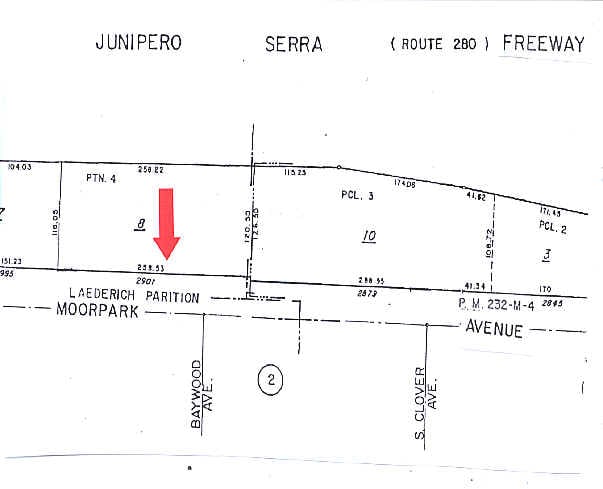 2901 Moorpark Ave, San Jose, CA for lease - Plat Map - Image 2 of 11