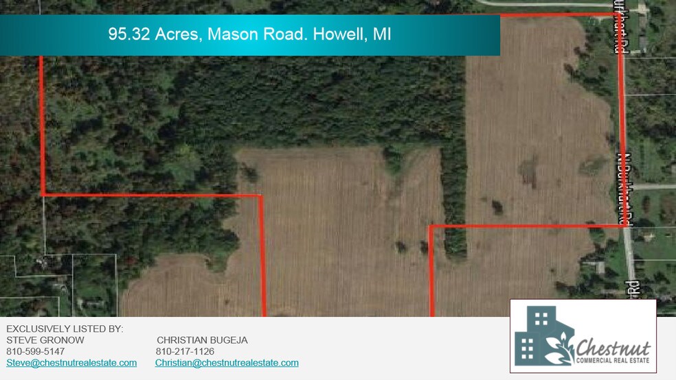 Mason Rd, Howell, MI 48843