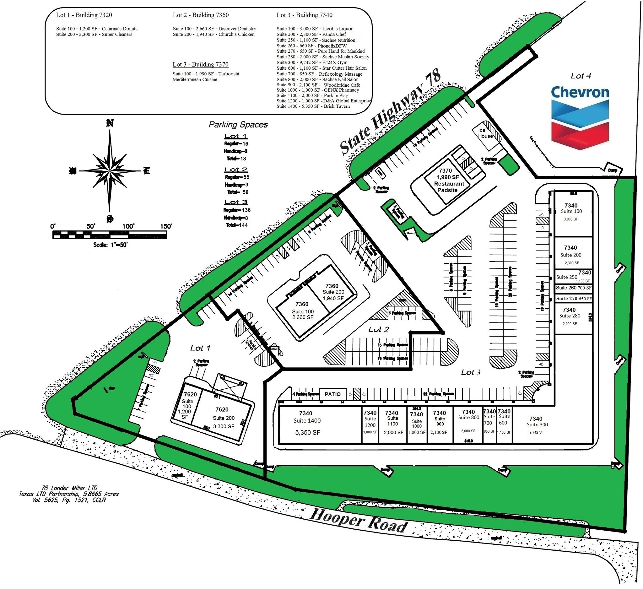 7340 State Hwy 78, Sachse, TX for sale Site Plan- Image 1 of 1