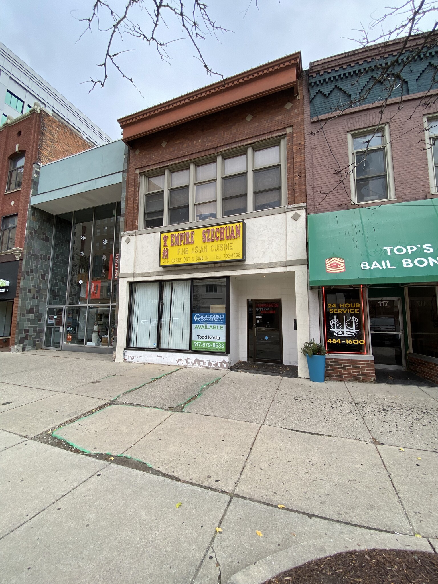 115-123 S Washington Sq, Lansing, MI for lease Building Photo- Image 1 of 15